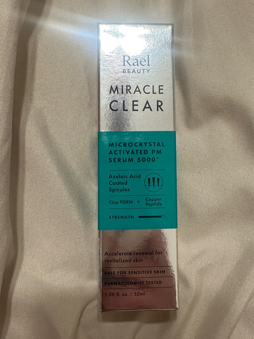 Rael Beauty Miracle Clear Microcrystal PM Serum 5000 NEW